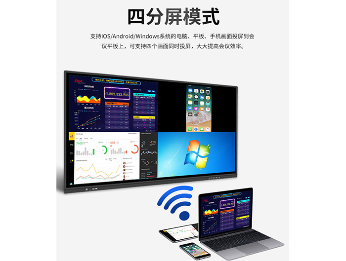 會(huì)議觸摸平板